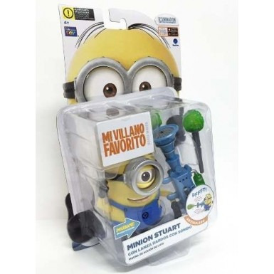 Minion Stuart Mi Villano Favorito Lanza Dardos