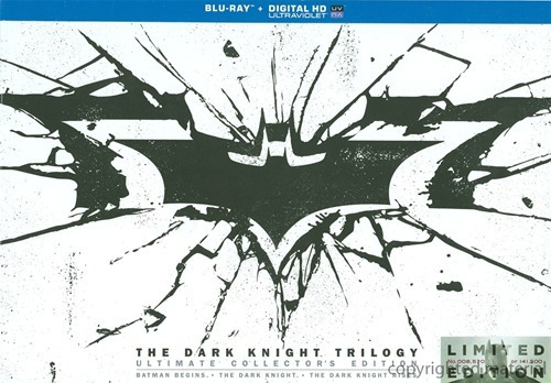 Blu-ray Batman Dark Knight Trilogy Ultimate Edition 3 Films