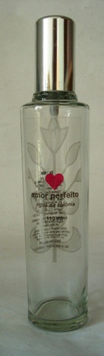 4059 Amor Perfeito - Vidro Vazio Da Água De Colonia, 110 Ml,