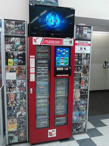 Maquina Vending De Renta Venta Peliculas Dvd Y Videjuegos