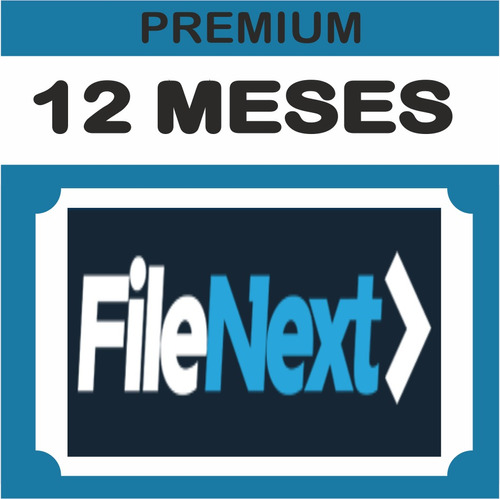 Cuenta Premium Filenext 365 Dias -12 Meses - 1 Año!