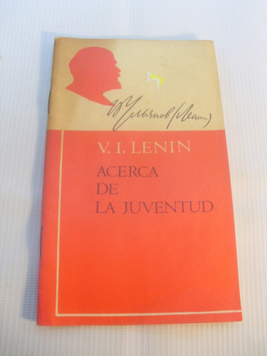 Lenin. Acerca De La Juventud. 1969