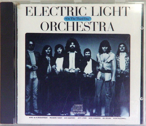 Electric Light Orchestra On The Third Day Cd 1973 Importado