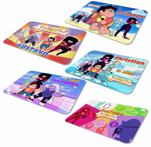 Imagen 1 de 2 de 30 Manteles De Steven Universe Fiesta Infantil Envío Gratis!