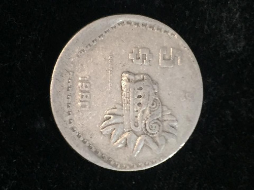 Moneda 5 Pesos 1980 Error Acuñacion Descentrada Niquel