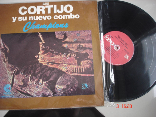 Vinyl Vinilo Lp Acetato Cortijo Y Su Combo Champions Salsa