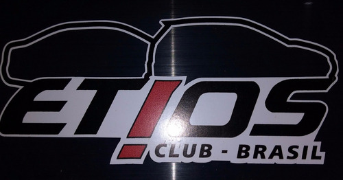 Adesivo Oficial Do Etios Club Brasil