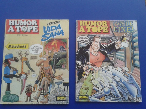 Set De 2 Revistas Comic Humor A Tope 1991