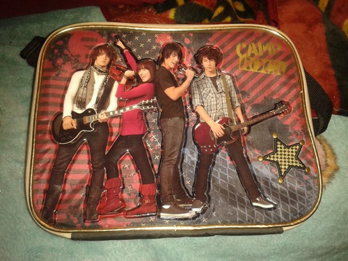 Mochila Camp Rock Jonas Brothers & Demi Lovato Original Hpv