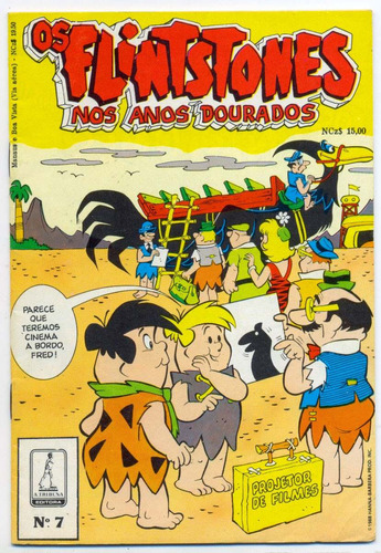 Os Flintstones Nos Anos Dourados Número 7 - 1988 - A Tribuna