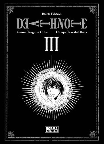 Manga Death Note Black Edition Tomo 03 - Norma Editorial