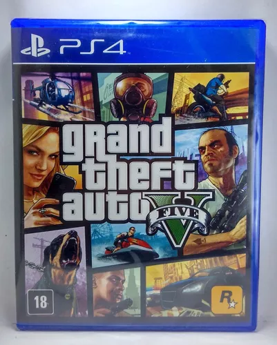 Jogo PS4 GTA V