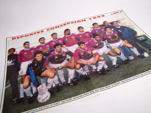 Poster  Deportes Concepcion Formacion 1995