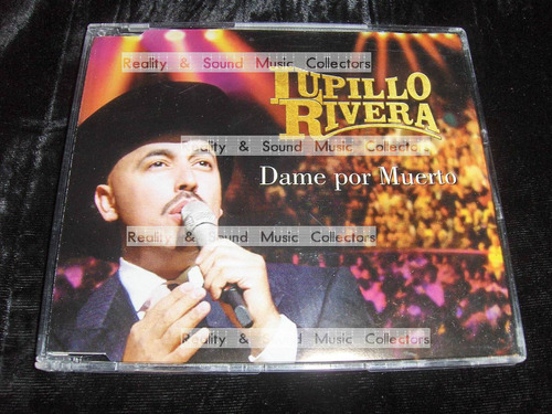 Lupillo Rivera Dame Por Muerto Cd Single De Coleccion