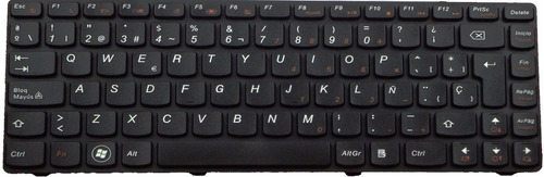 Teclado Lenovo G470 G475 Negro Español 