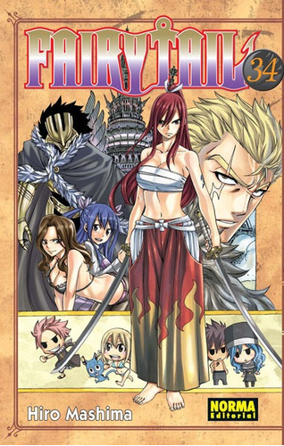Manga Fairy Tail Tomo 34 - Norma Editorial