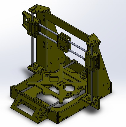 Imagem 2 de 6 de Projeto Impressora 3d (graber I3 - Modificada)