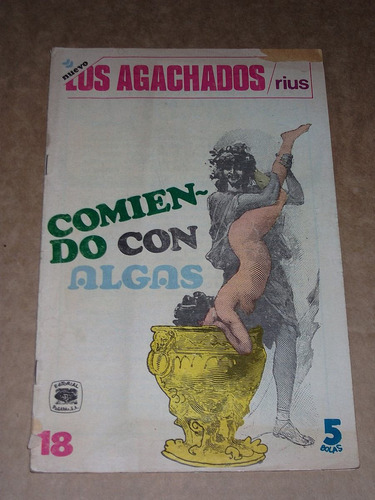 Los Agachados Rius #18 Julio 18 1979 Posada Comic Revista