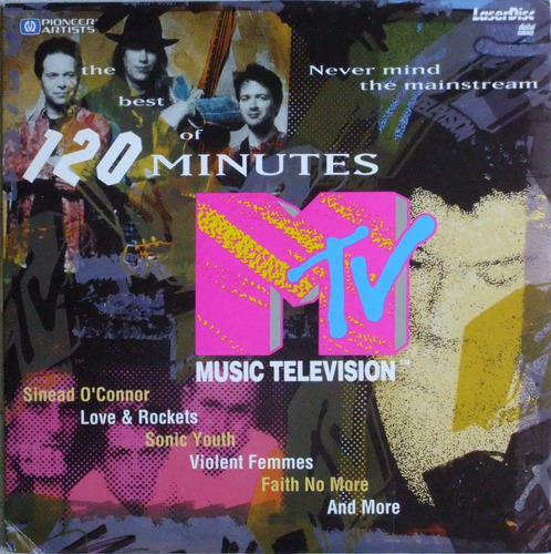 Laser Disc The Best Of 120 Minutes Mtv Music Television 1991