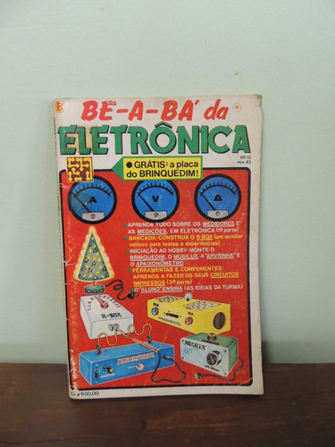 Revista Bê-a-bá Da Eletrônica Nª 12 Nov 1983
