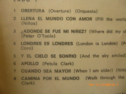 Vinilo Lp De La Pelicula Goodbye Mr Chips(xx560 (Usado)