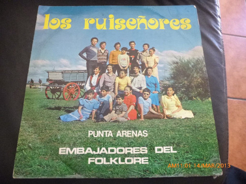 Vinilo Lp De Los Ruiseñores Folklore Punta Arenas (u413