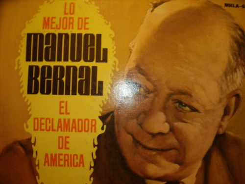 Lp Album 3 Discos Manuel Bernal 3 Discos