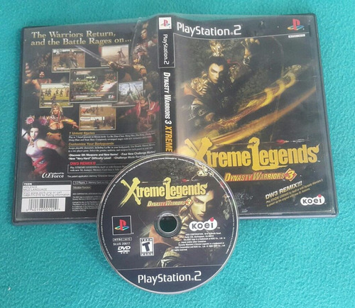 Dynasty Warriors 3 Xtreme Legends / Playstation 2 Ps2 Usa 12