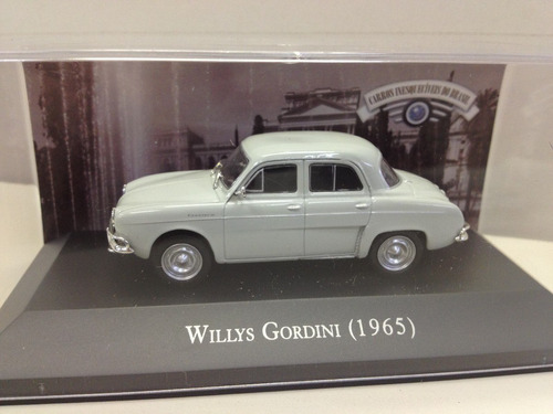 Auto Willys Gordini 1965 Ixo Escala 1:43 Colección Clásicos
