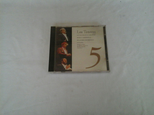Cd Los Tenores Vol. 5. Pavarotti. Placido Domingo. Carreras