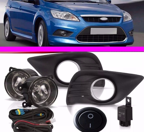 Kit Faro Auxiliar Ford Focus 2008 2009 2010 2011 2012 2013