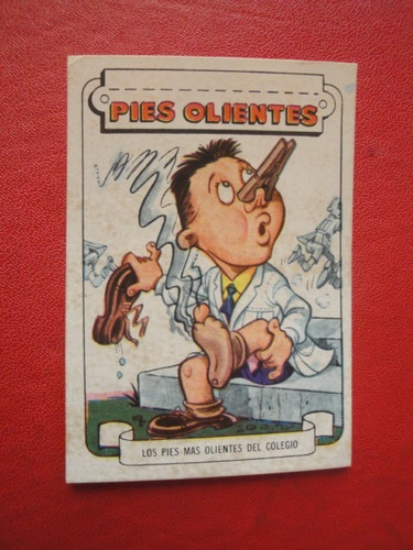 Figuritas Comicas Año 1969 Stickers Pies Olientes