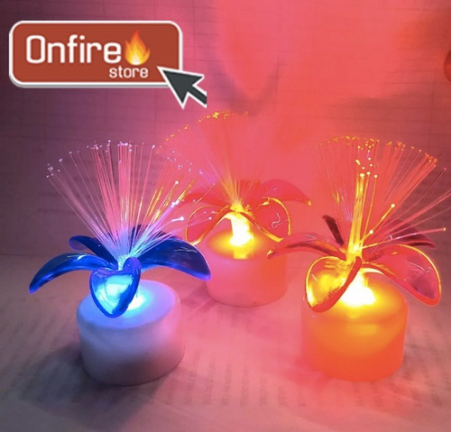 Souvenirs Con Luz Led Centro De Mesa X24 Onfire Store!