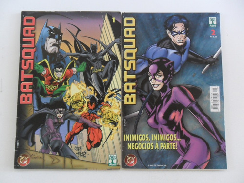 Batsquad Nºs 1 A 5 Editora Abril Mai A Jul 2002