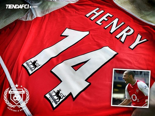 Camiseta Henry 2004 Arsenal Nueva Retro