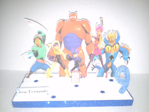 Centros De Mesa De Big Hero 6