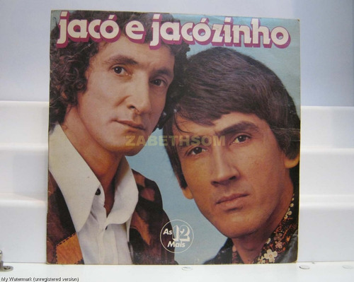 Jacó E Jacozinho - As 12 Mais - Lp Vinil Phonodisc Mid 1990
