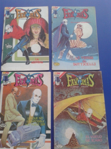 Coleccion 4  Revistas Comic Fantomas Editorial Novaro 1982