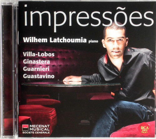 Wilhem Latchoumia - Impressoes - Villa Lobos - Cd Nacional