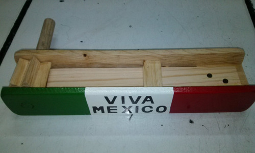 Matraca 75 Cms Juguete Madera Tipico Mexicano Porra Fans