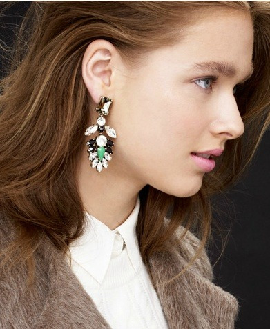 Aretes Maxi Con Cristales Para Vestido Importados En Stock