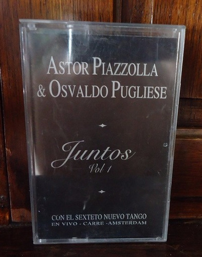 Astor Piazzolla & Osvaldo Pugliese - Juntos Vol 1 - Cassette