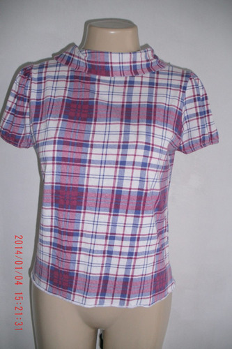 Linda Blusa Xadrez        Tam:m