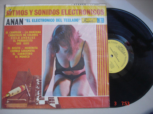 Vinyl Vinilo Lp Acetato Ritmos Y Sonidos Electronicos Anan