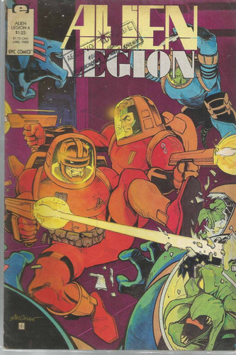 Alien Legion 04 - Epic Comics 4 - Bonellihq Cx31 D19