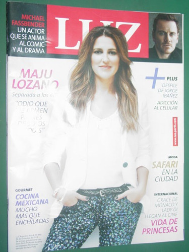 Revista Luz 449 Lady Di Grace De Monaco Al Cine Maju Lozano