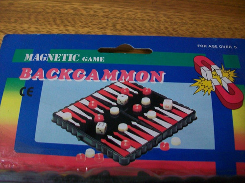 Backgammon Magnético Para Viaje