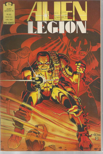 Alien Legion 16 - Epic Comics - Bonellihq Cx31 D19
