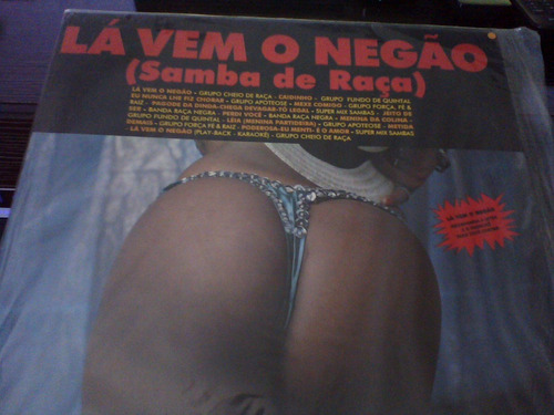 Lp Lá Vem O Negão (samba De Raça) - Rge - 1994