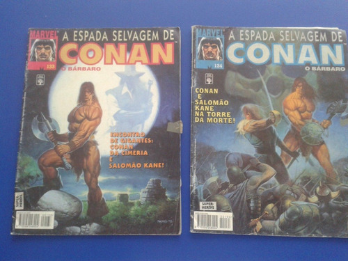 Conan El Barbaro Revistas Comic En Portugues